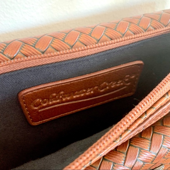 COLDWATER CREEK | Vintage Brown Woven Purse Crossbody - Picture 5 of 10